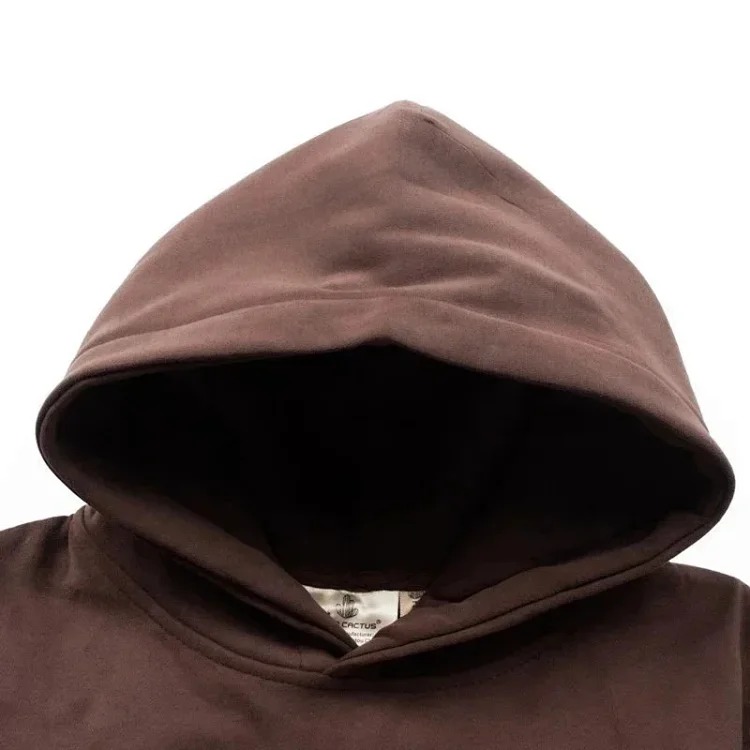 Retro distressed unisex hooded sweatshirt