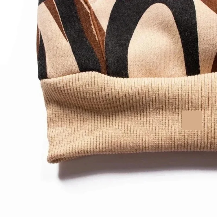 Velvet zipper sweatshirt European and American high street fashion brand hip-hop street ins star travis scott same style thorns all over print pure cotton fleece cardigan sweatshirt zipper h