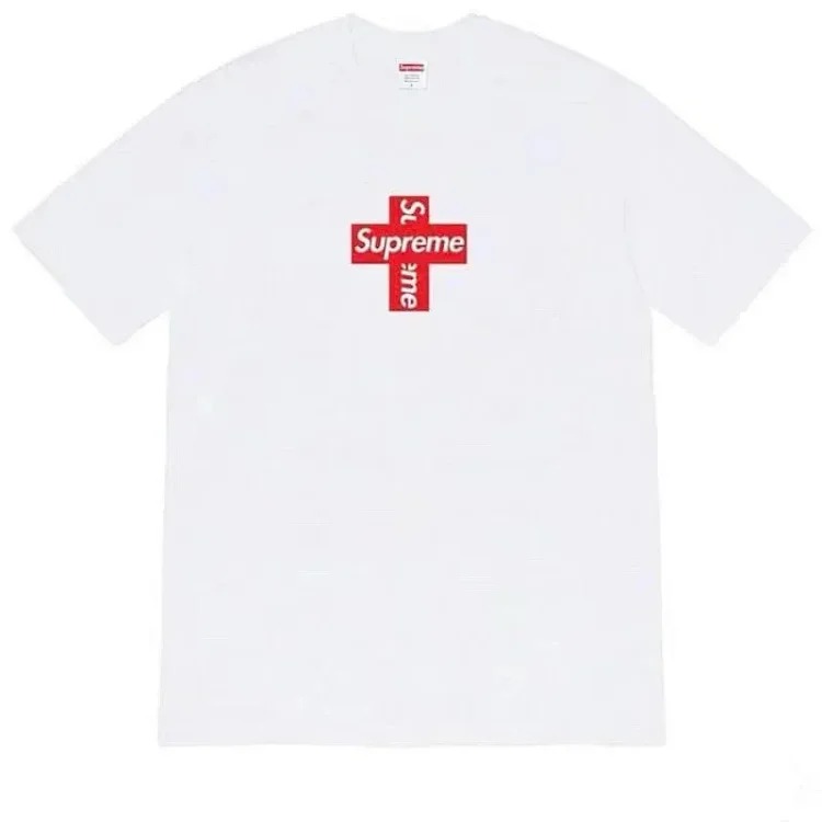 Milan Cross Smoke Classic Lettering Short Sleeve T-Shirt