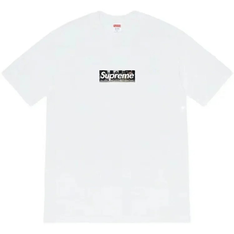 Milan Cross Smoke Classic Lettering Short Sleeve T-Shirt
