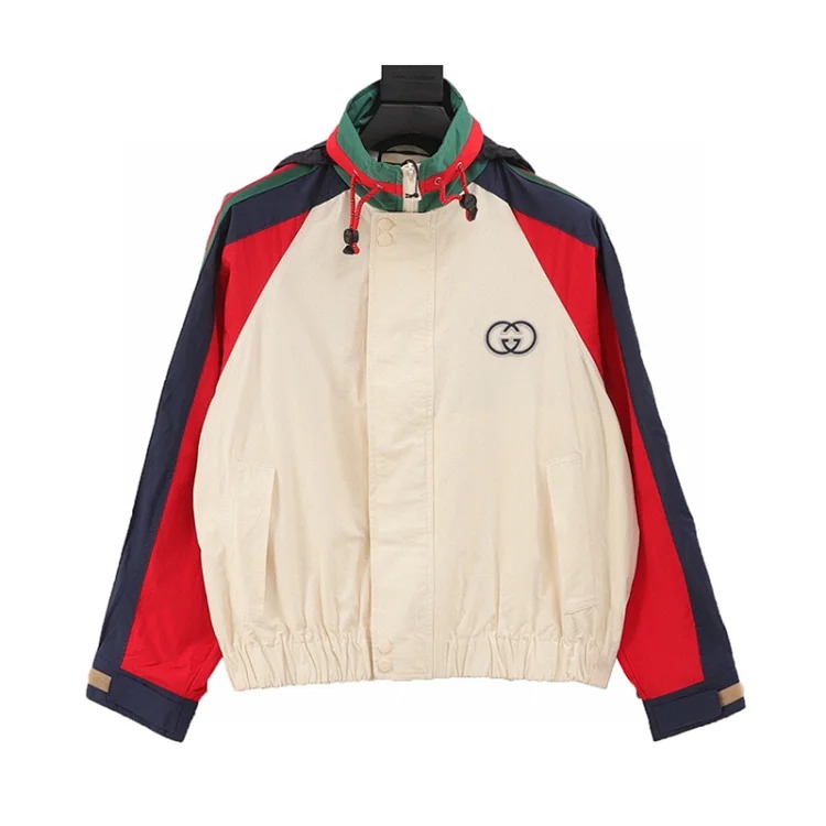 G Home nylon contrasting color splicing jacket jacket for men and women