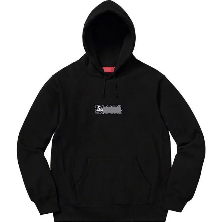 Camouflage classic embroidered fleece hoodie loose men's and women's hooded sweatshirt trendy brand