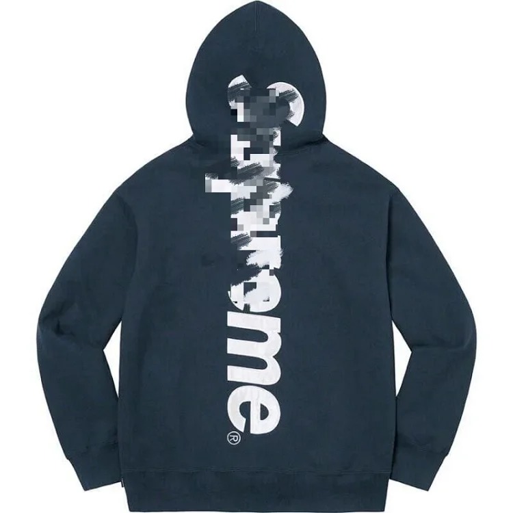 Camouflage classic embroidered fleece hoodie loose men's and women's hooded sweatshirt trendy brand
