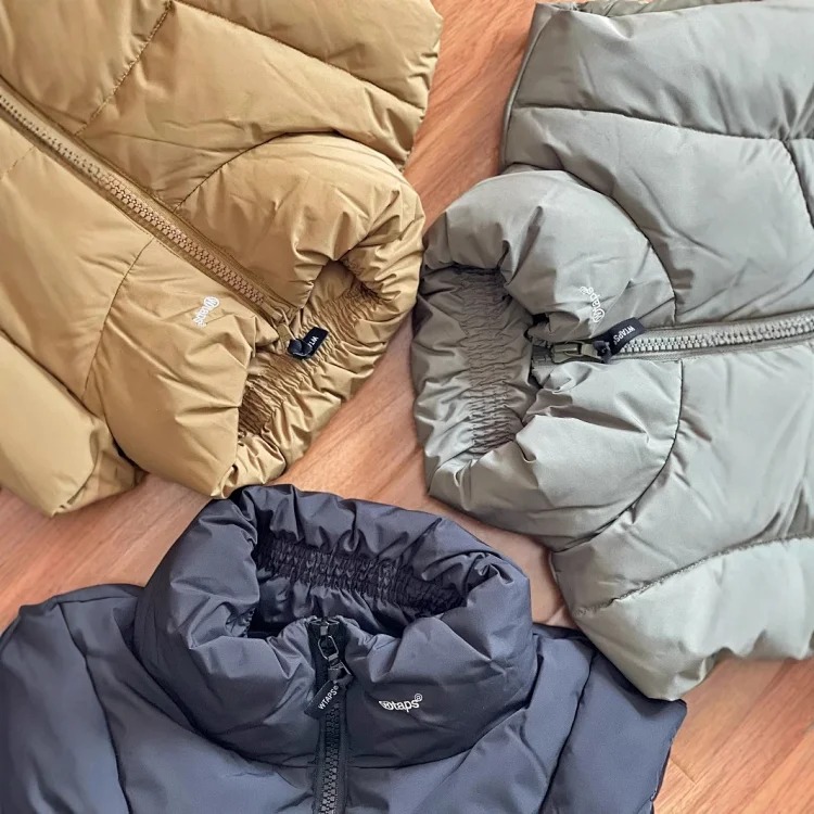 Cross-border foreign trade Wtps down vest Nishiyama Toru Japanese solid color warm outdoor windproof functional vest jacket image 5