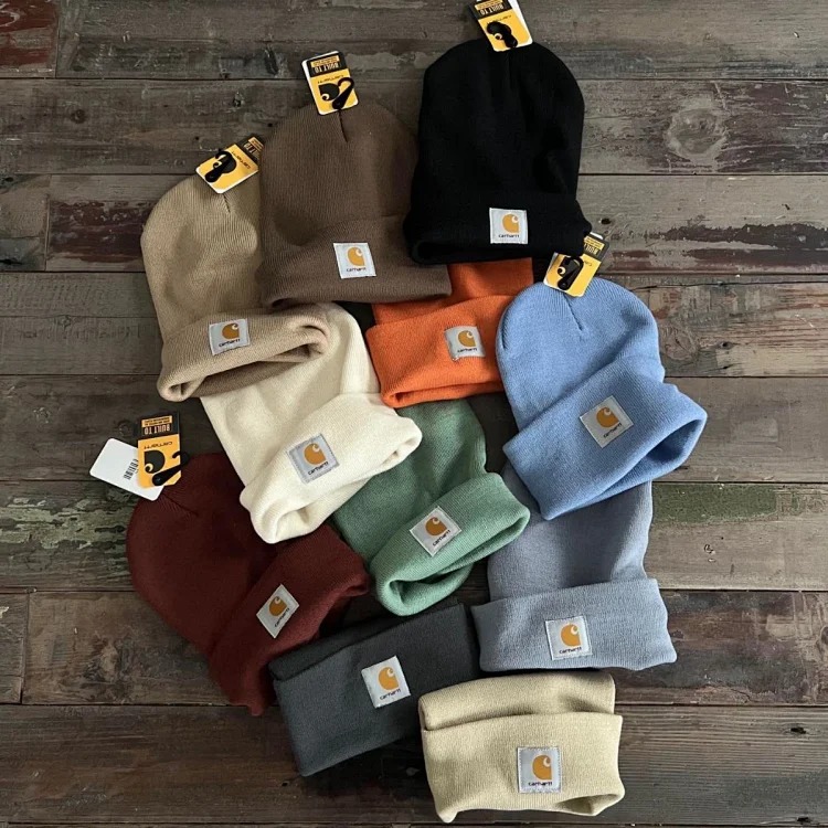 Trendy brand Kahab Knitted Hat Women European and American Hip Hop Beanie Hat Men Couple Wool Cold Hat Pullover Hat