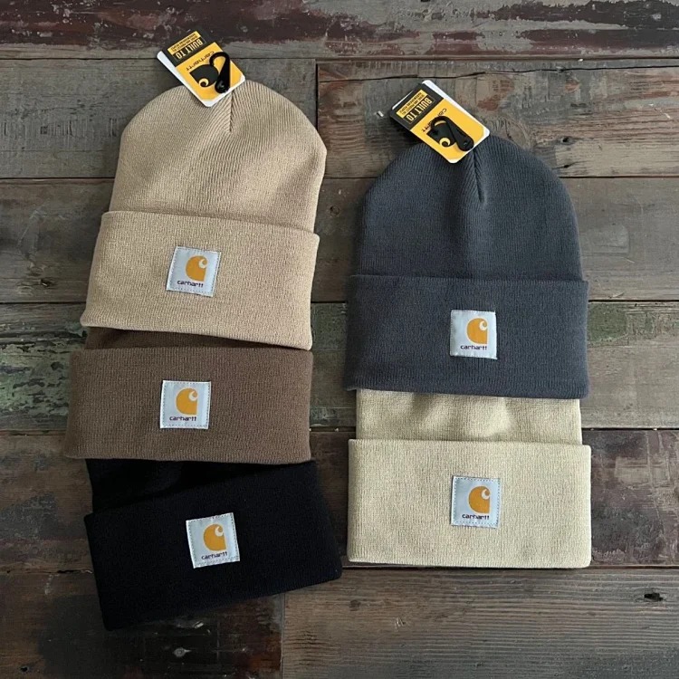 Trendy brand Kahab Knitted Hat Women European and American Hip Hop Beanie Hat Men Couple Wool Cold Hat Pullover Hat