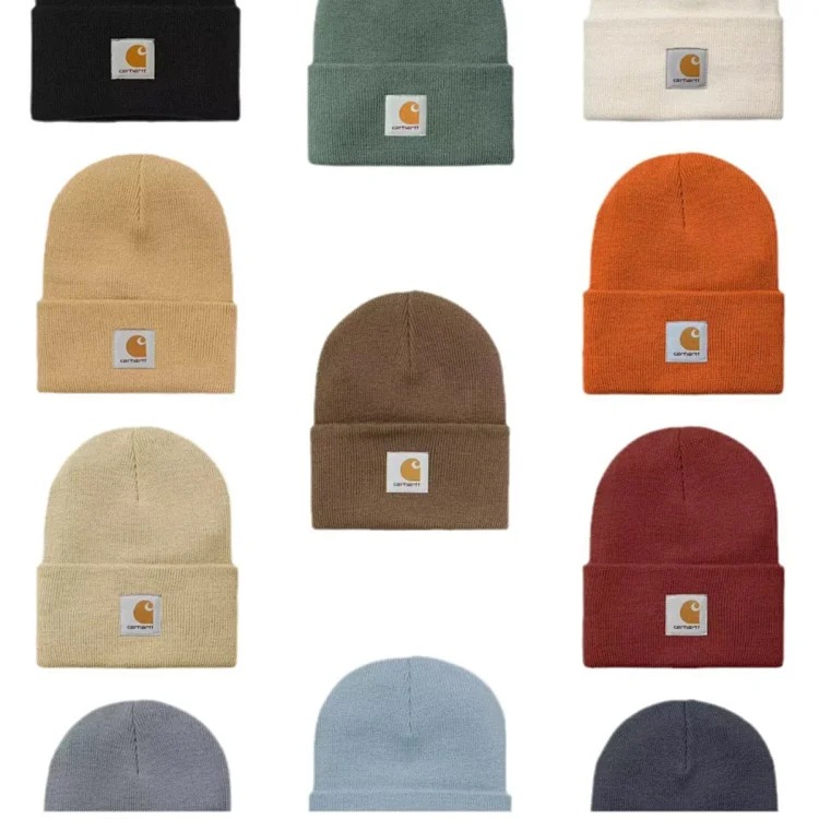 Trendy brand Kahab Knitted Hat Women European and American Hip Hop Beanie Hat Men Couple Wool Cold Hat Pullover Hat