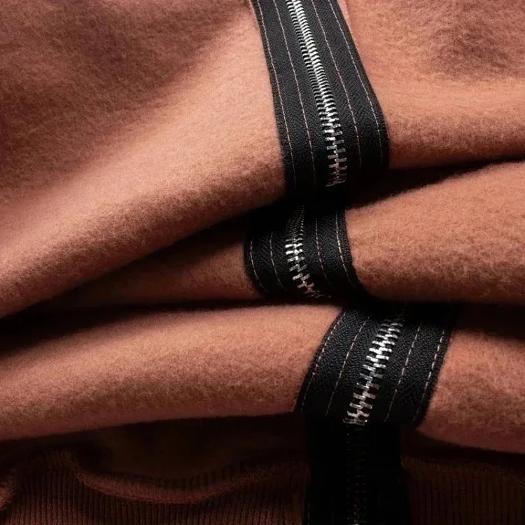 Velvet zipper sweatshirt, INS super hot, trendy, high street, retro, distressed, mud-dyed niche, Travis Scott tour commemorative autumn and winter pure cotton fleece cardigan, zipper hooded