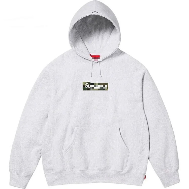 Camouflage classic embroidered fleece hoodie loose men's and women's hooded sweatshirt trendy brand