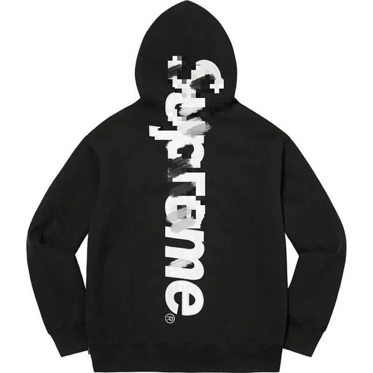 Camouflage classic embroidered fleece hoodie loose men's and women's hooded sweatshirt trendy brand