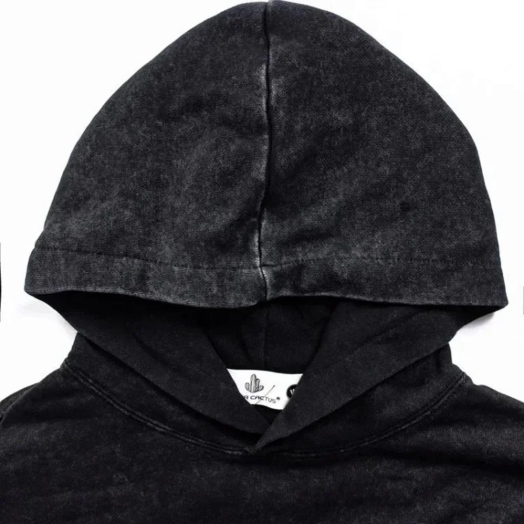 Autumn thin sweatshirt American Travis Scott Utopia Tour hooded sweatshirt abstract letter washed retro distressed hoodie ins super hot autumn and cotton terry sweatshirt