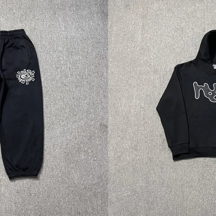 Sun roll plus velvet sweatshirt and sweatpants suit sweatshirt pants sports trousers