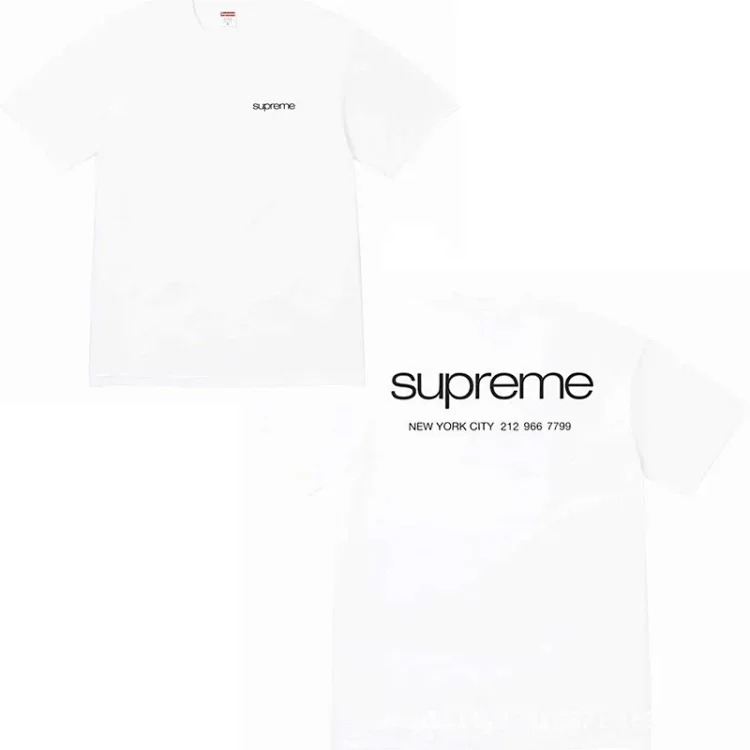 Milan Cross Smoke Classic Lettering Short Sleeve T-Shirt