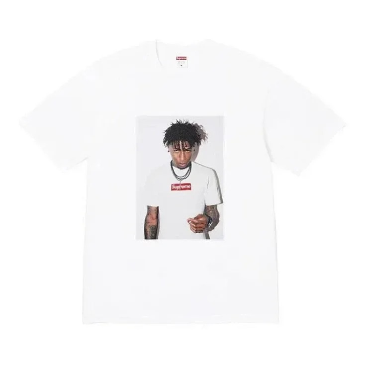 Milan Cross Smoke Classic Lettering Short Sleeve T-Shirt