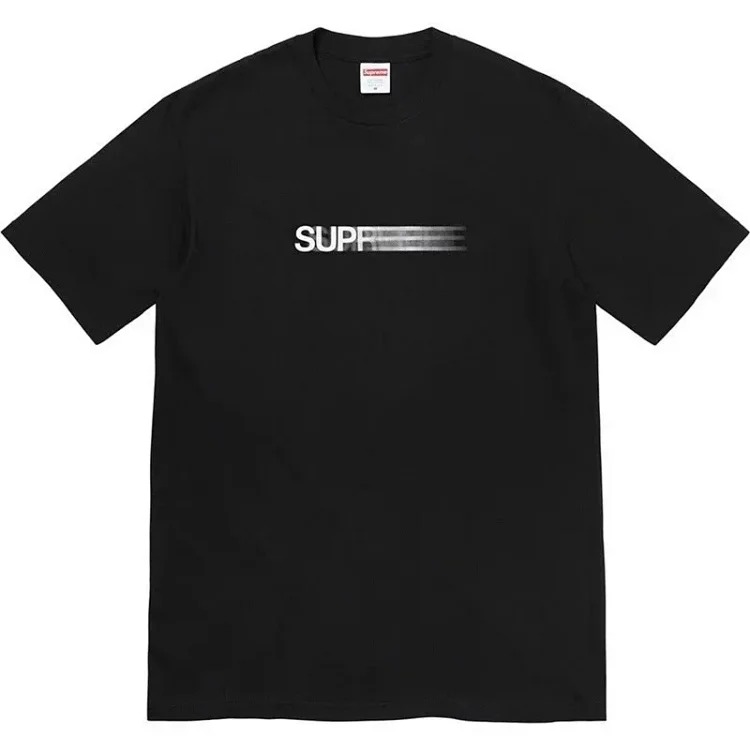 Milan Cross Smoke Classic Lettering Short Sleeve T-Shirt