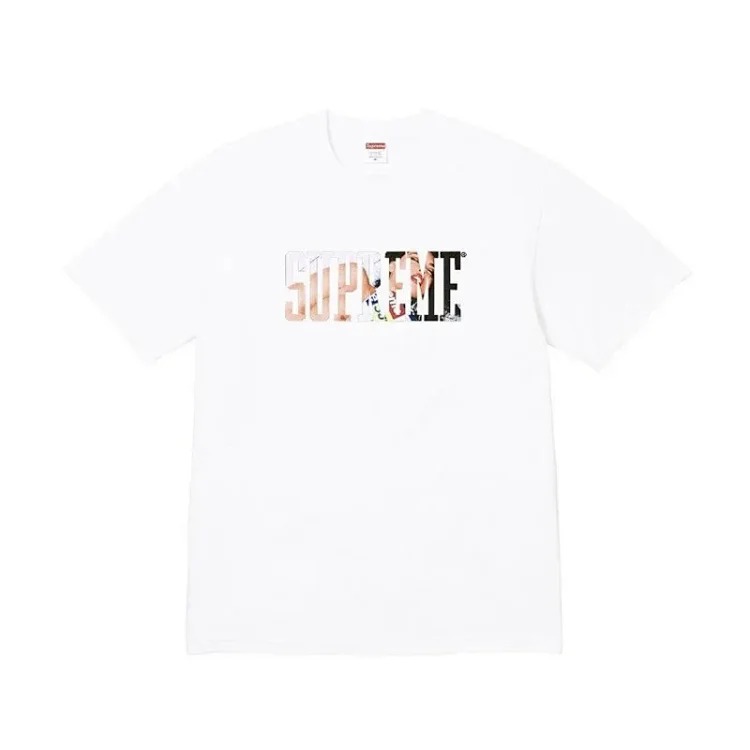 Milan Cross Smoke Classic Lettering Short Sleeve T-Shirt