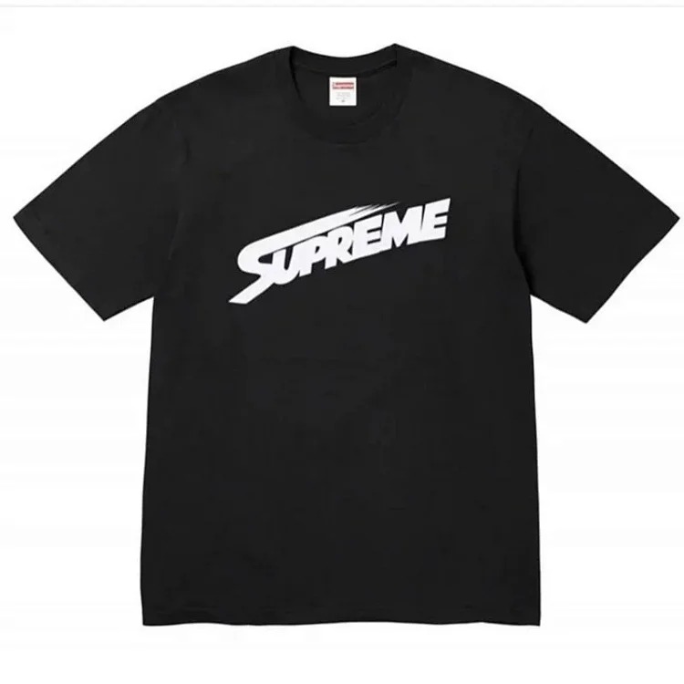 Milan Cross Smoke Classic Lettering Short Sleeve T-Shirt