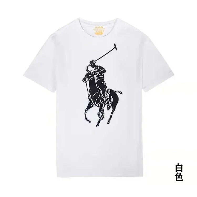 Raff the Bear summer short-sleeved T-shirt for men and women couples