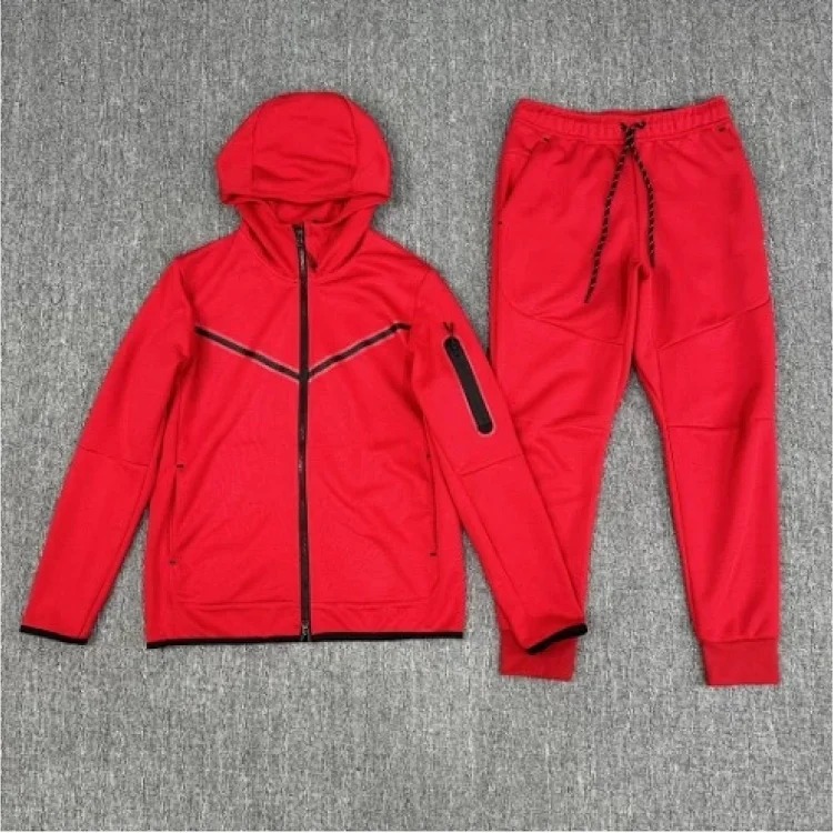 Cross-border hooded zipper shirt suit for men spring and sportswear casual jacket footwear sweatpants two-piece set
