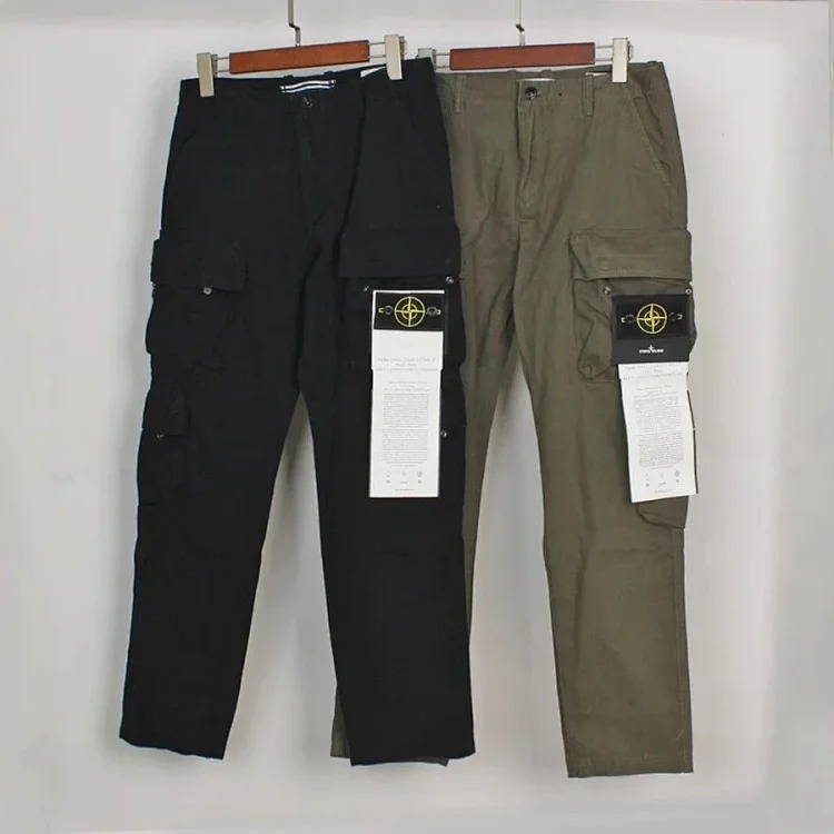 Stone Island STONEISLAGDS four-bag washable functional side-marked casual overalls for men and women for couples