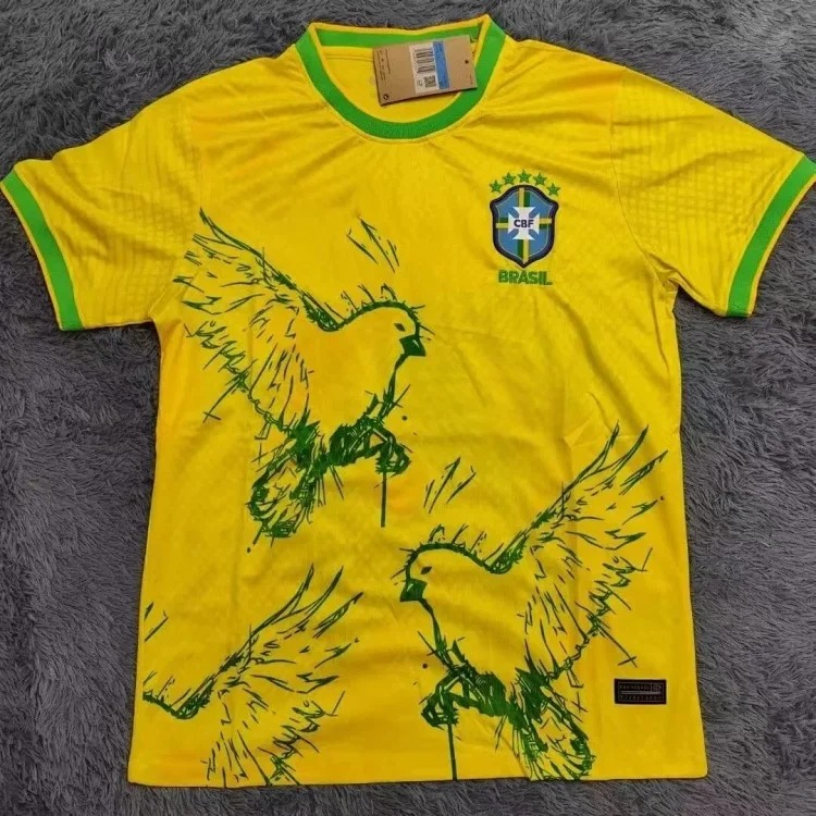 Louis Vuitton Football uniform Ajax Real Madrid Black Dragons Brazil Japan Kiyomizu Temple Crystal Palace Brazilian Eagles jersey