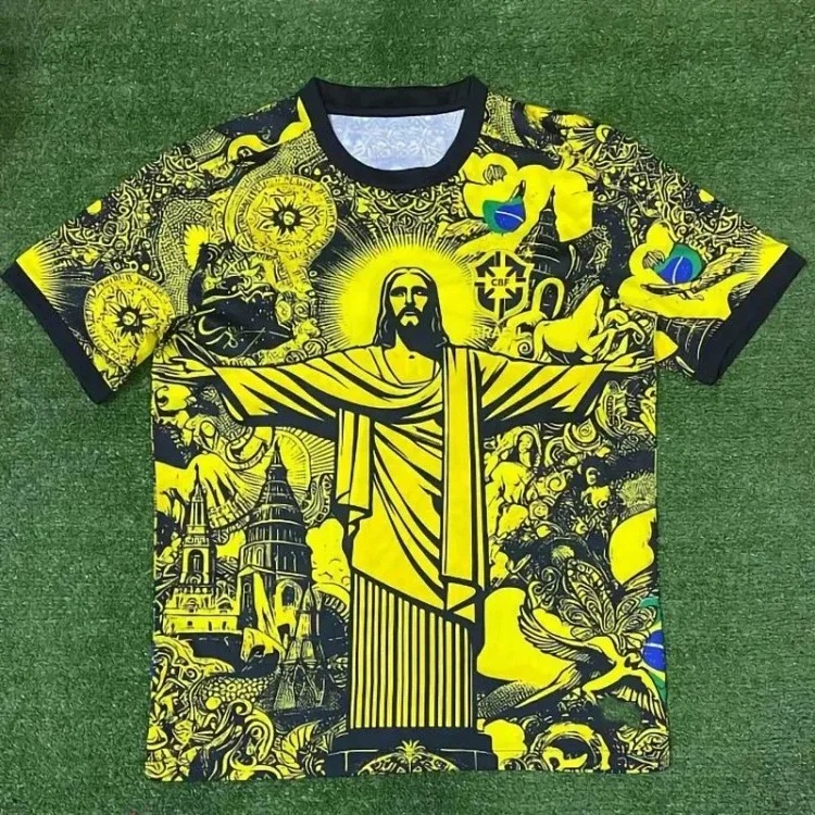 Louis Vuitton Football uniform Ajax Real Madrid Black Dragons Brazil Japan Kiyomizu Temple Crystal Palace Brazilian Eagles jersey