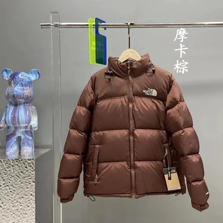 American 1996 down jacket classic splicing down warm couple style