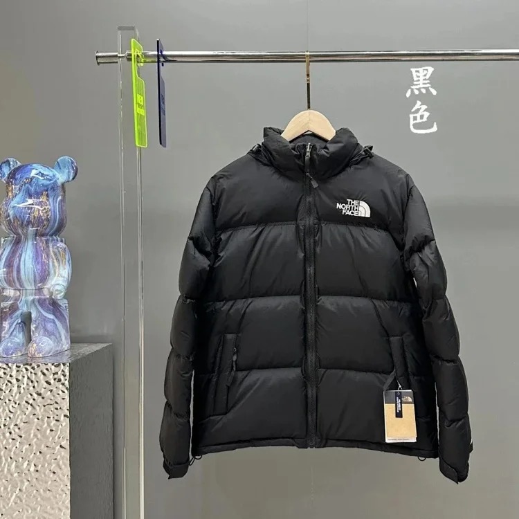 American 1996 down jacket classic splicing down warm couple style