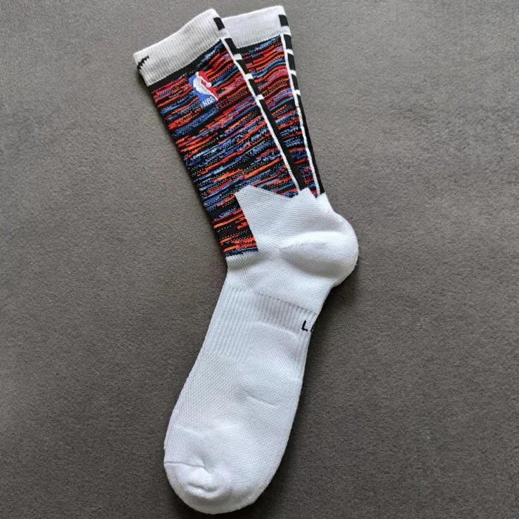 Long basketball socks and towel bottom socks