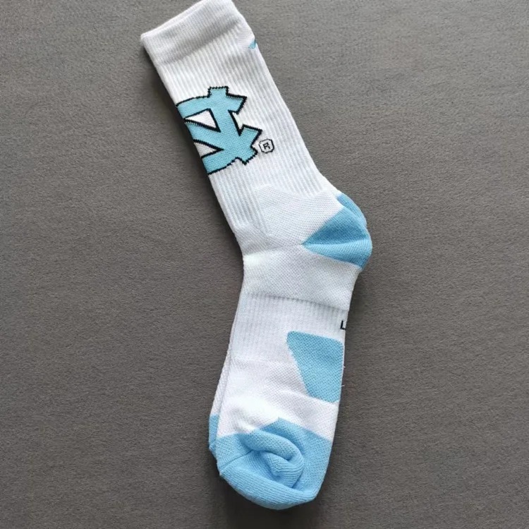 Long basketball socks and towel bottom socks