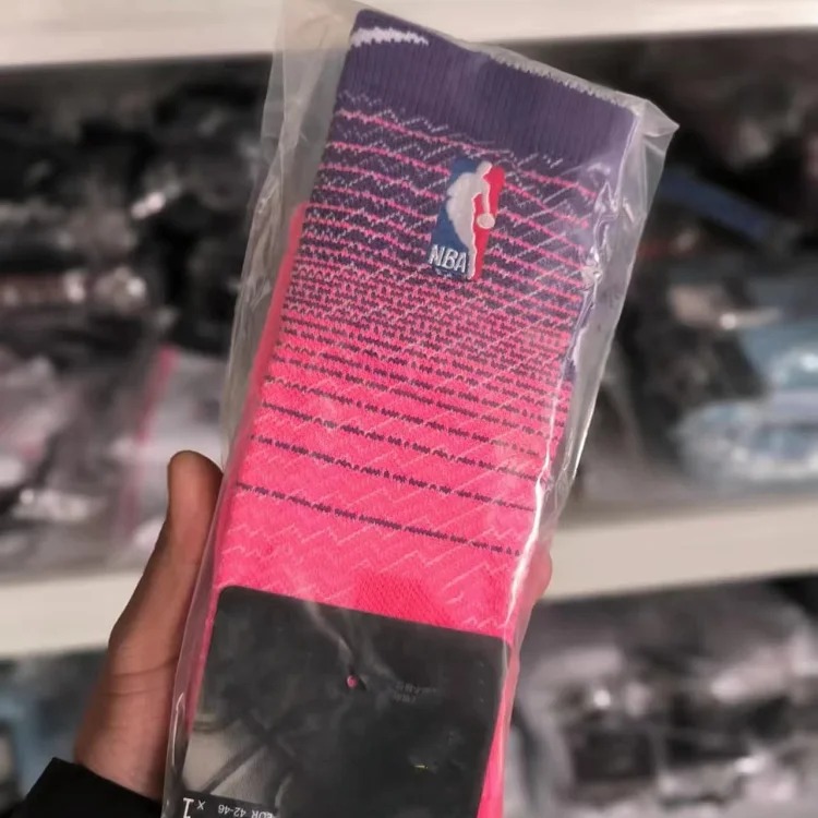 Long basketball socks and towel bottom socks