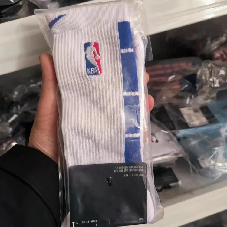 Long basketball socks and towel bottom socks