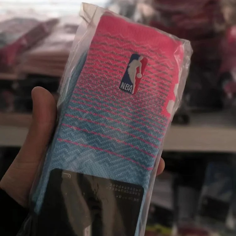 Long basketball socks and towel bottom socks