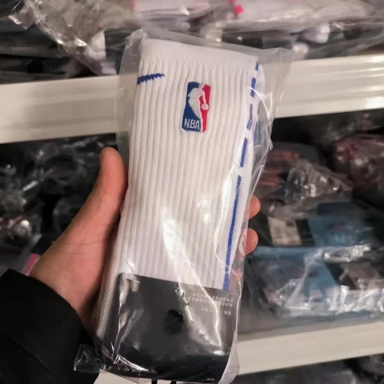 Long basketball socks and towel bottom socks