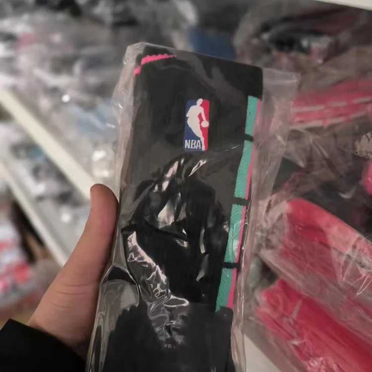 Long basketball socks and towel bottom socks