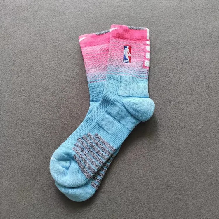 Long basketball socks and towel bottom socks