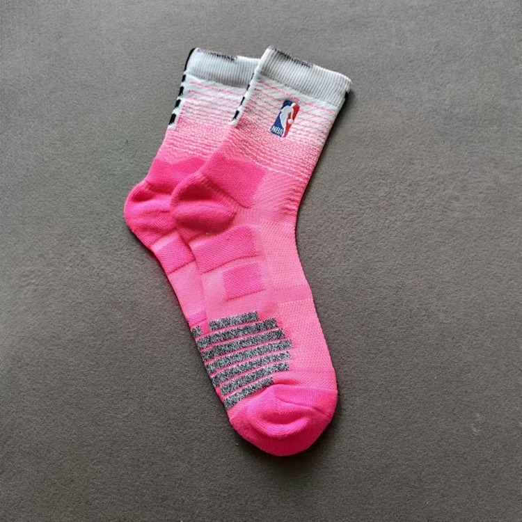Long basketball socks and towel bottom socks