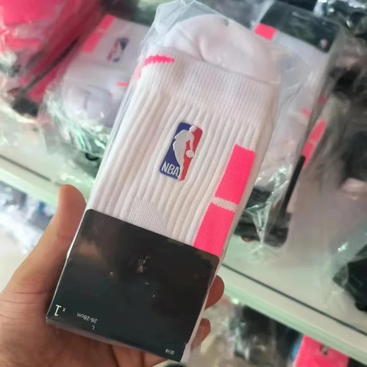 Long basketball socks and towel bottom socks