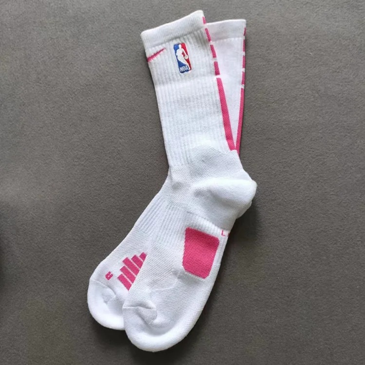 Long basketball socks and towel bottom socks