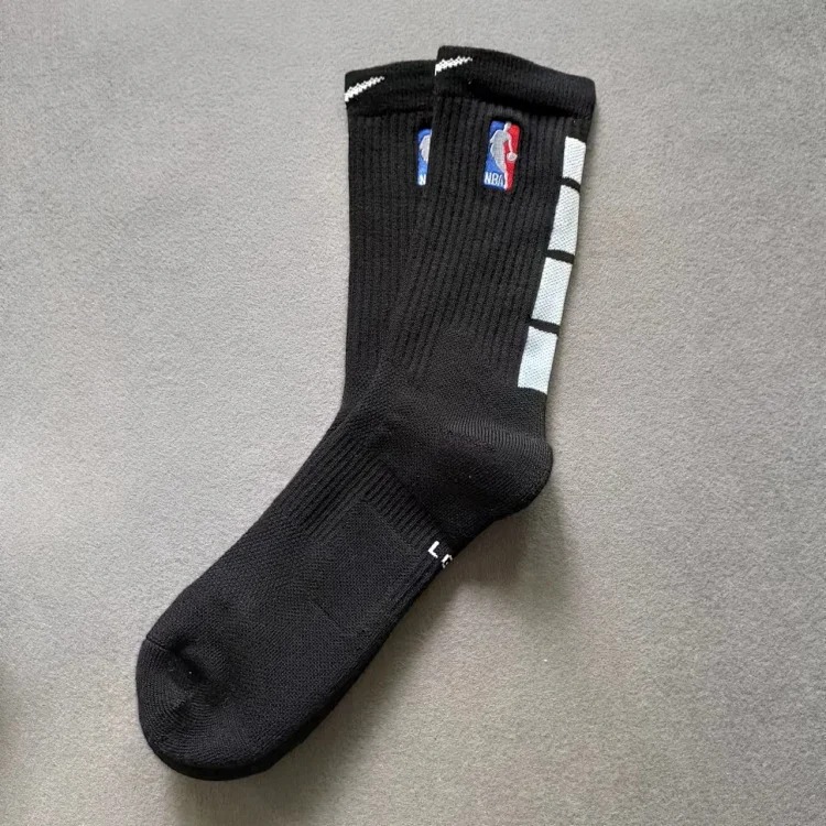 Long basketball socks and towel bottom socks