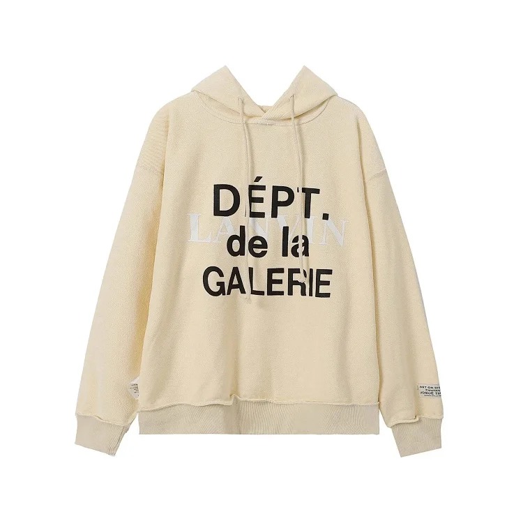 Distressed brain print casual loose hooded sweatshirt for men and women