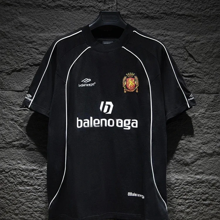 10 jersey printed embroidered round neck short-sleeved T-shirts for men and women