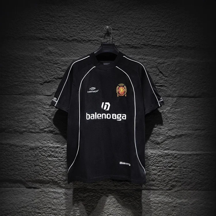 10 jersey printed embroidered round neck short-sleeved T-shirts for men and women