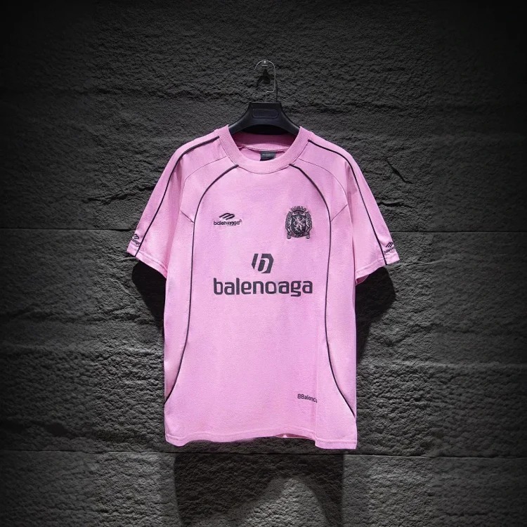 10 jersey printed embroidered round neck short-sleeved T-shirts for men and women