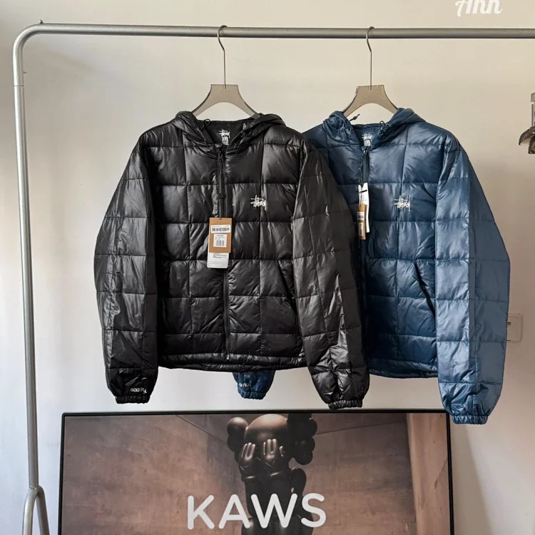 Original production Stussy & Mountain Hardwear limited edition FW25 MIDWEIGHT HOODED PUFFER hooded down jacket