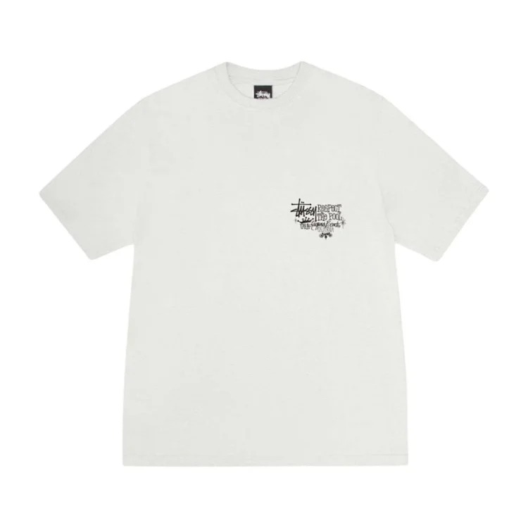 Original production 26SS STUSSY Crown Series Classic Parade Logo Printed Couple Round Neck Short Sleeve T-Shirt TEE Stussy originated from the surfing mecca of Southern California in the Uni