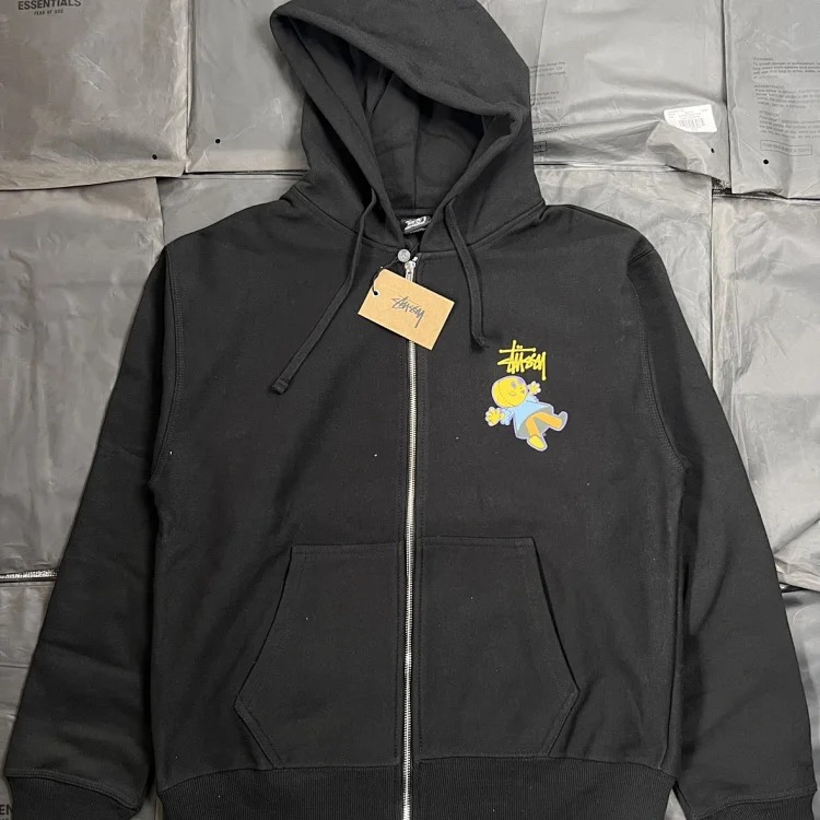 Stussy Dollie zip Printed Hoodie