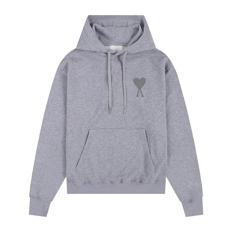 Sweatshirt autumn and long-sleeved hooded unisex small love flat embroidered hoodie