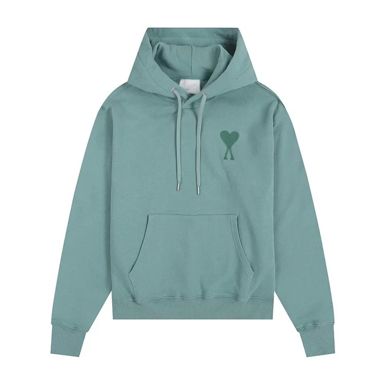 Sweatshirt autumn and long-sleeved hooded unisex small love flat embroidered hoodie