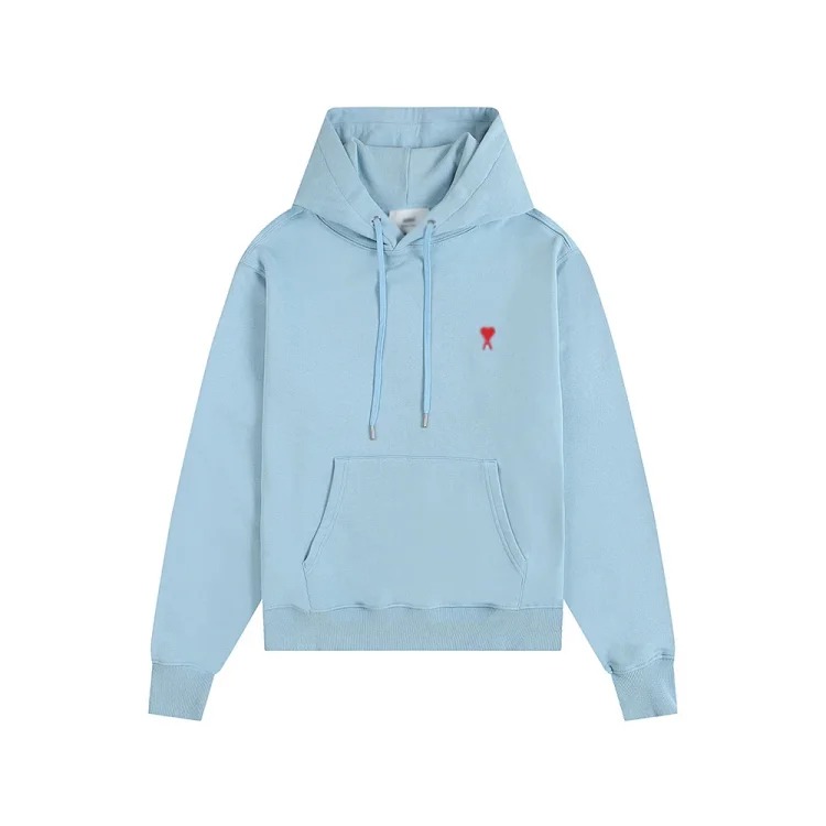 Sweatshirt autumn and long-sleeved hooded unisex small love flat embroidered hoodie